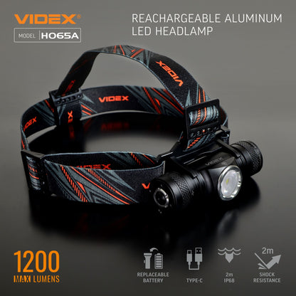 LED Headlamp VIDEX VLF-H065A 1200 Lm 5000K – official image 15