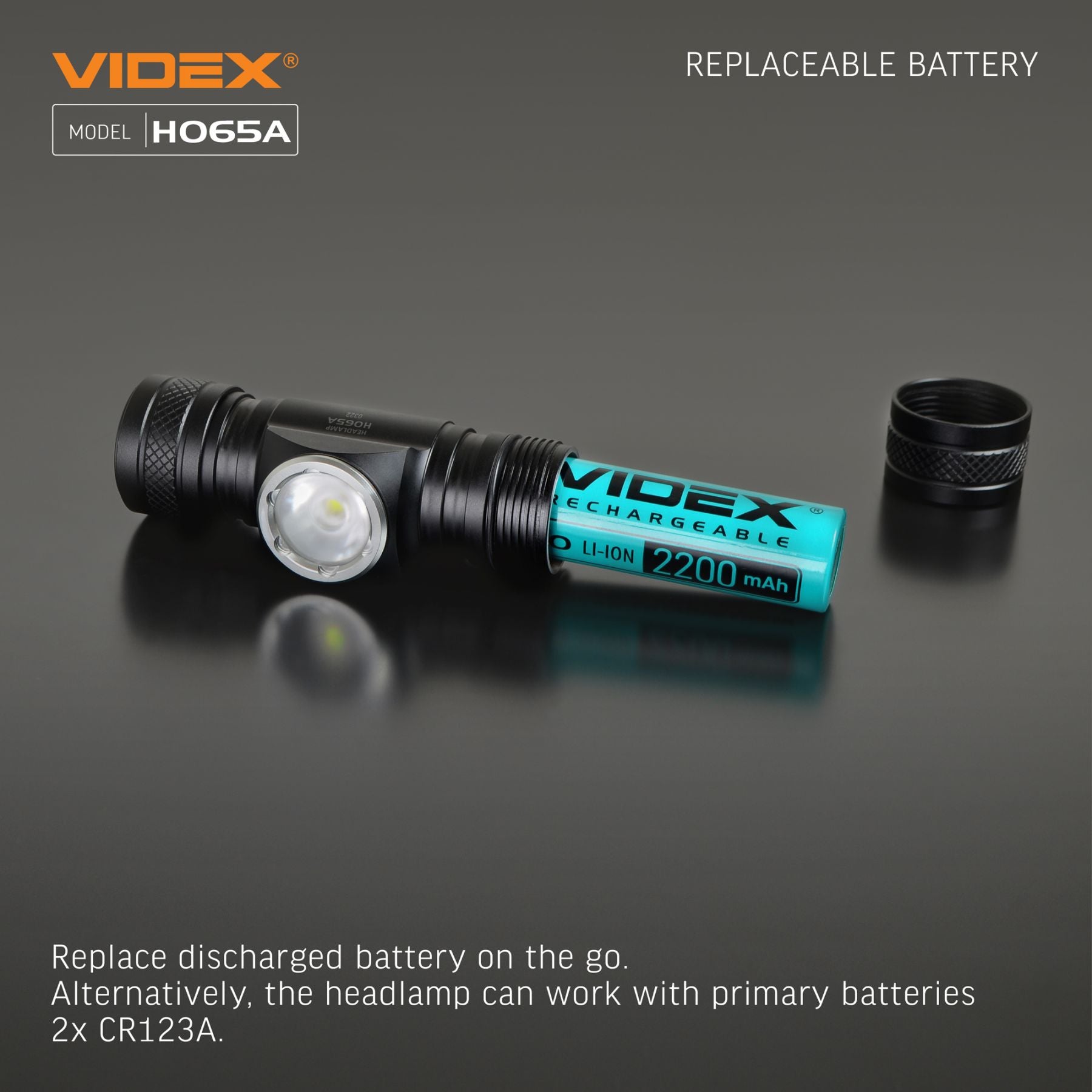 LED Headlamp VIDEX VLF-H065A 1200 Lm 5000K – official image 24