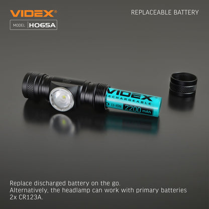 LED Headlamp VIDEX VLF-H065A 1200 Lm 5000K – official image 24