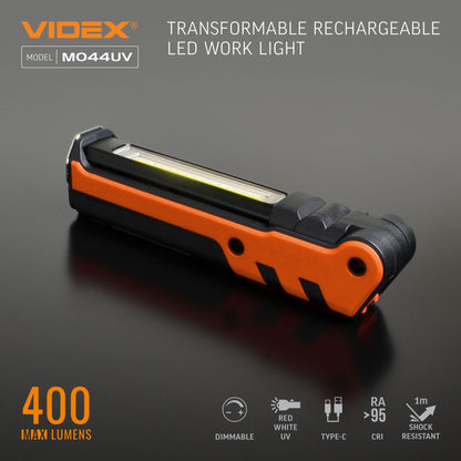 Multipurpose Rechargeable LED Flashlight VIDEX VLF-M044UV – official image 13