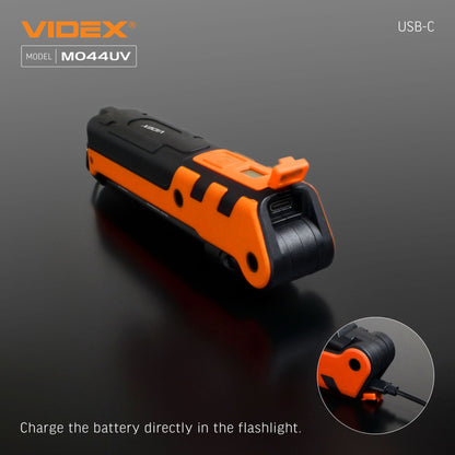Multipurpose Rechargeable LED Flashlight VIDEX VLF-M044UV – official image 22